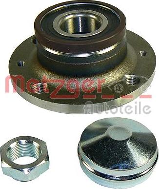 Metzger WM 6552 - Kit de roulements de roue droxauto.com