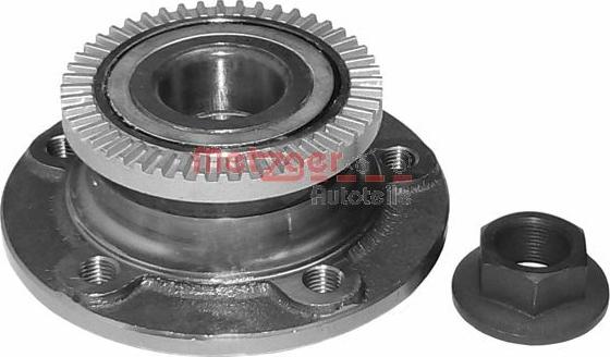 Metzger WM 603 - Kit de roulements de roue droxauto.com