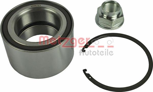 Metzger WM 6721 - Kit de roulements de roue droxauto.com