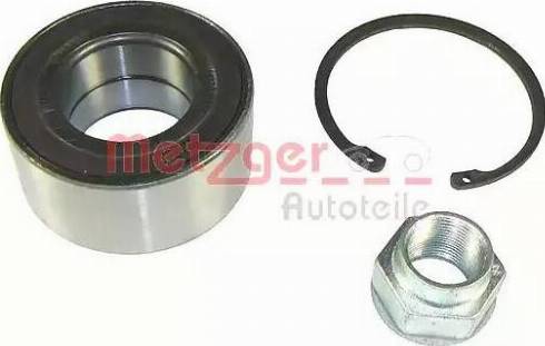 Metzger WM 158.45 - Kit de roulements de roue droxauto.com