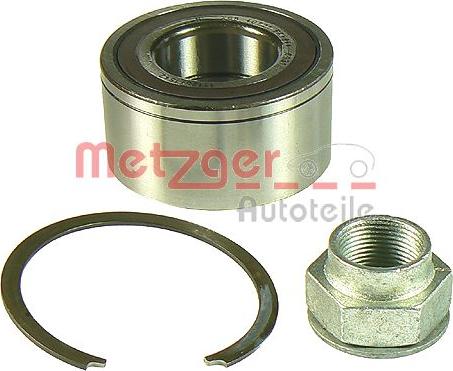 Metzger WM 158.54 - Kit de roulements de roue droxauto.com