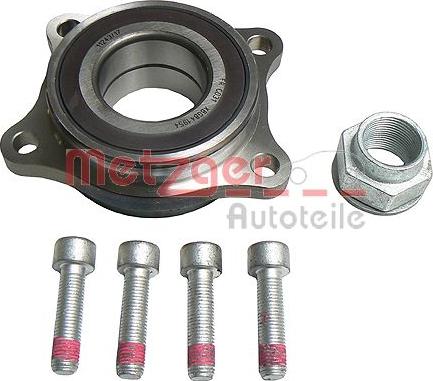 Metzger WM 160.25 - Kit de roulements de roue droxauto.com