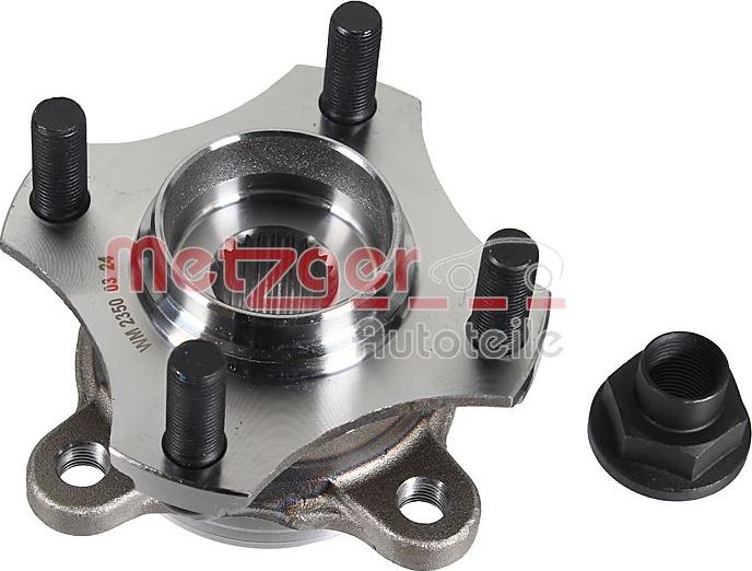 Metzger WM 2350 - Kit de roulements de roue droxauto.com