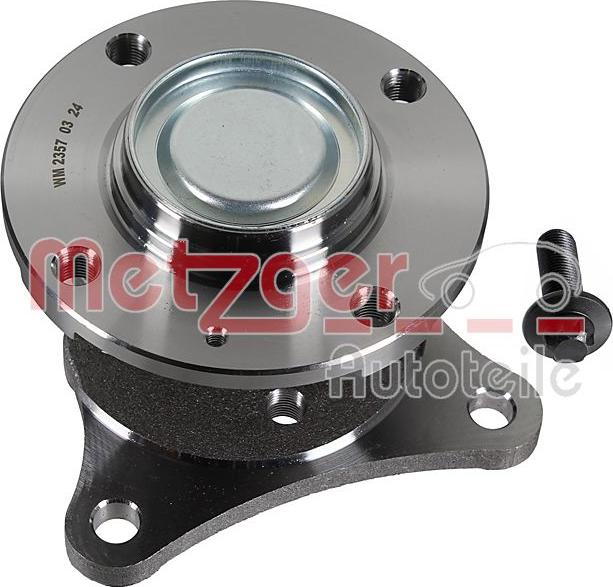 Metzger WM 2357 - Kit de roulements de roue droxauto.com