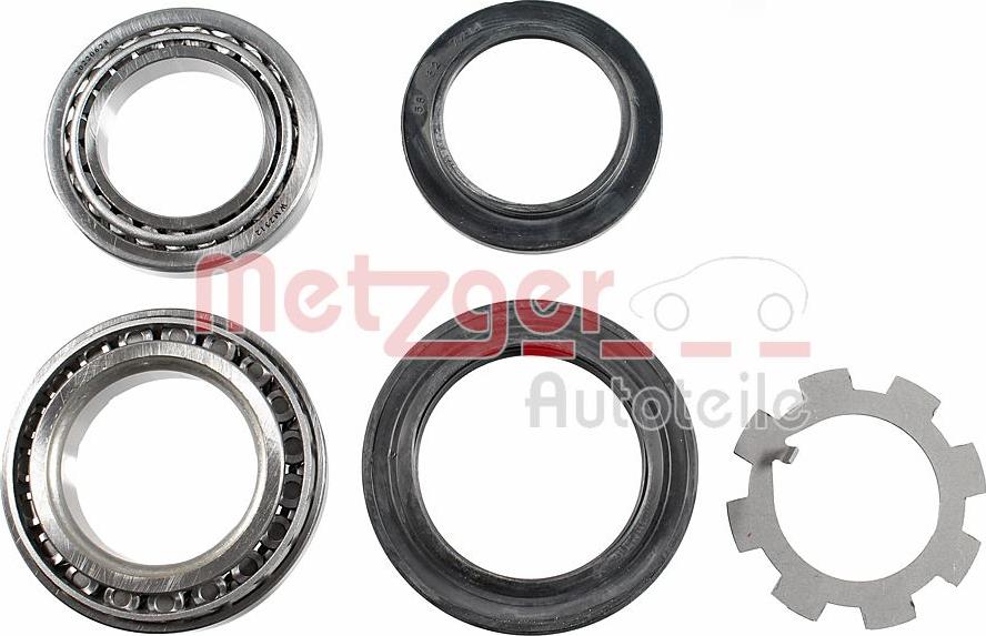 Metzger WM 2312 - Kit de roulements de roue droxauto.com