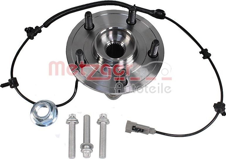 Metzger WM 2291 - Kit de roulements de roue droxauto.com