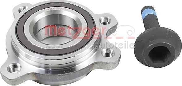 Metzger WM 2267 - Kit de roulements de roue droxauto.com