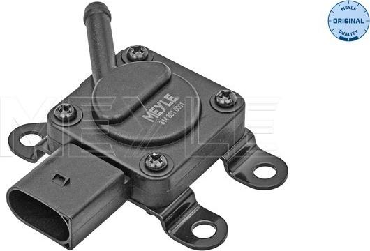 Meyle 314 801 0001 - Capteur, pression des gaz échappement droxauto.com