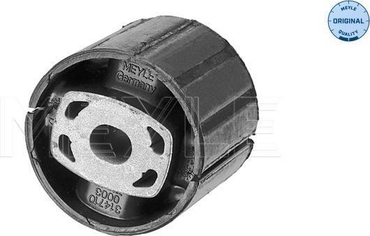 Meyle 314 710 0003 - Suspension, corps de l'essieu droxauto.com