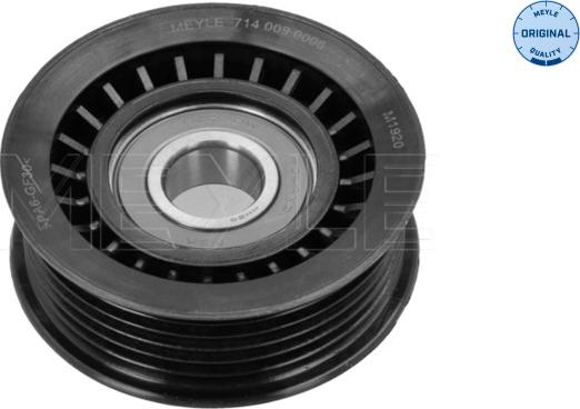 Meyle 714 009 0006 - Poulie renvoi / transmission, courroie trapézoïdale à nervures droxauto.com