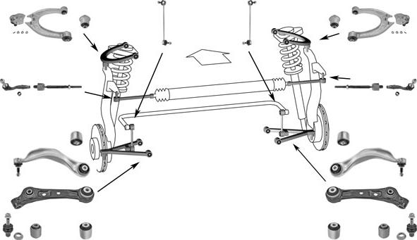Meyle WG0854100a - Suspension des roues droxauto.com