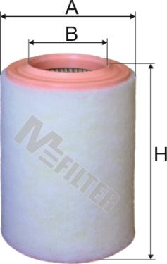 Mfilter A 8072 - Filtre à air droxauto.com