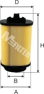 Mfilter A 8127 - Filtre à air droxauto.com