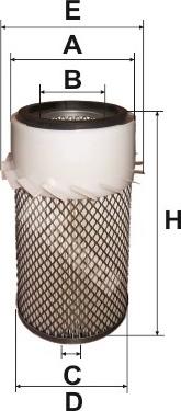 Mfilter A 835 - Filtre à air droxauto.com