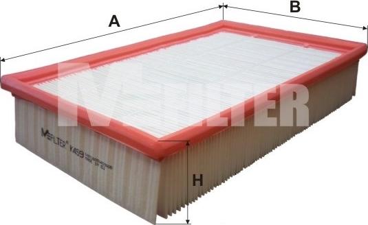 Mfilter K 459 - Filtre à air droxauto.com