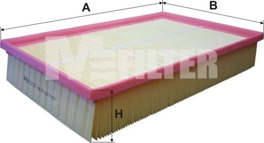 Mfilter K 435 - Filtre à air droxauto.com