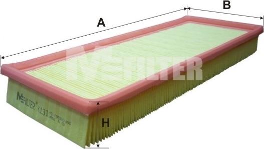Mfilter K 131 - Filtre à air droxauto.com