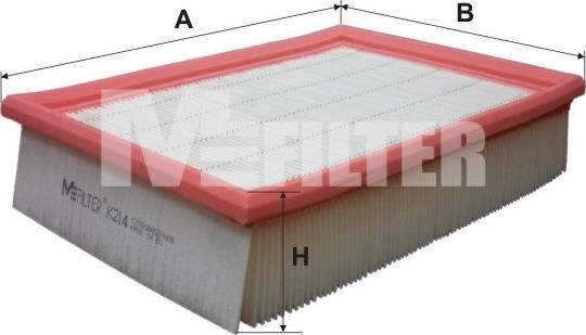 Mfilter K 214 - Filtre à air droxauto.com