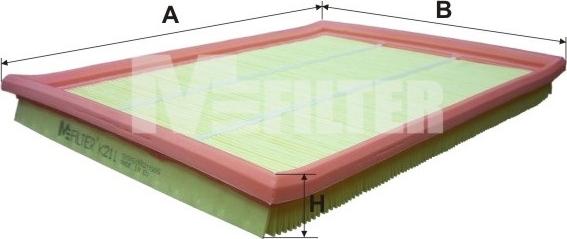 Mfilter K 211 - Filtre à air droxauto.com