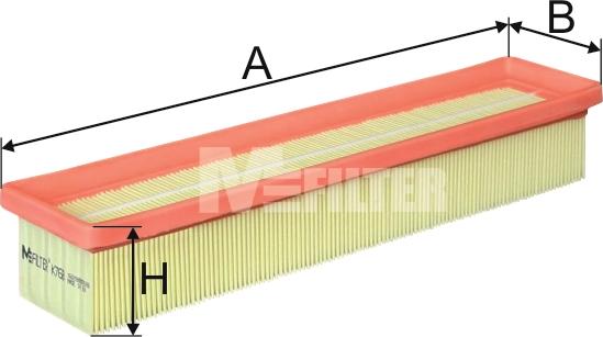 Mfilter K 768 - Filtre à air droxauto.com