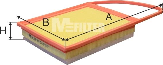 Mfilter K 7007 - Filtre à air droxauto.com