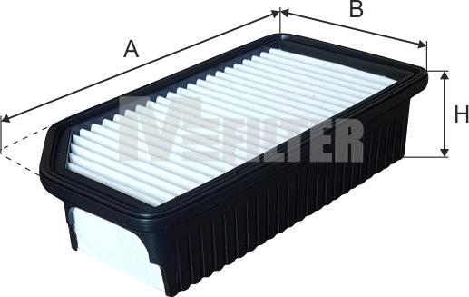Mfilter K 7117 - Filtre à air droxauto.com