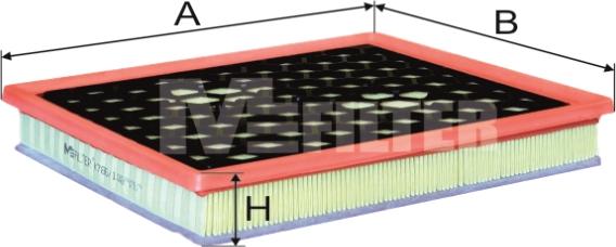 Mfilter K 786/1 - Filtre à air droxauto.com