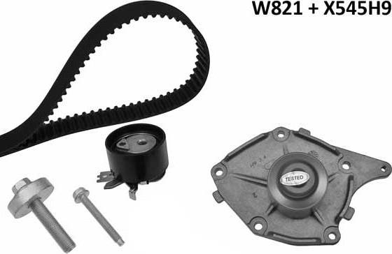 MGA 821K1 - Pompe à eau + kit de courroie de distribution droxauto.com