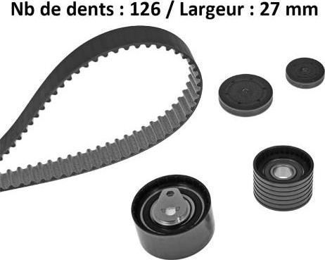 MGA X546H2 - Kit de distribution droxauto.com