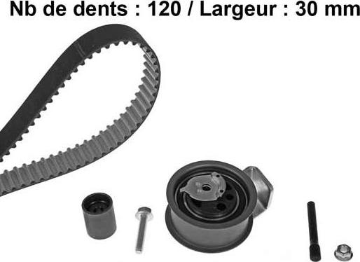 MGA X543H1 - Kit de distribution droxauto.com