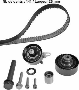 MGA X625H1 - Kit de distribution droxauto.com