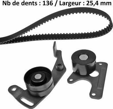 MGA X236H1 - Kit de distribution droxauto.com