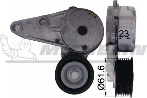 MICHELIN EngineParts SMAMP04394 - Tendeur de courroie, courroie trapézoïdale à nervures droxauto.com