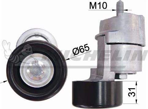 MICHELIN EngineParts SMAMP05313 - Tendeur de courroie, courroie trapézoïdale à nervures droxauto.com