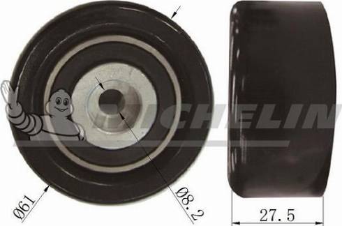 MICHELIN EngineParts SMAMP03034 - Poulie renvoi / transmission, courroie de distribution droxauto.com