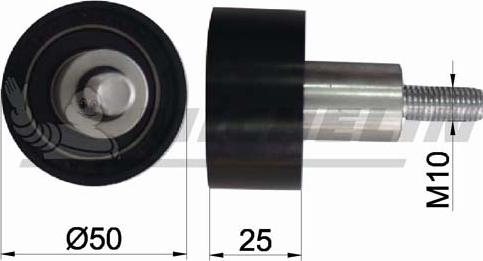 MICHELIN EngineParts SMAMP02426 - Poulie renvoi / transmission, courroie de distribution droxauto.com