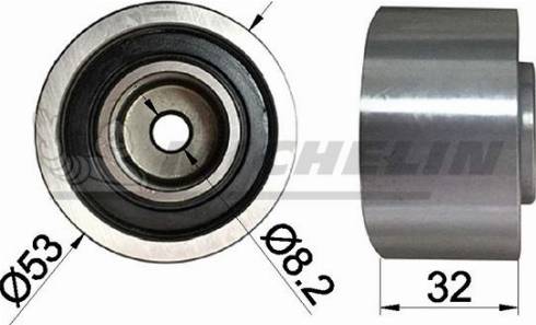 MICHELIN EngineParts SMAMP13016 - Poulie renvoi / transmission, courroie de distribution droxauto.com