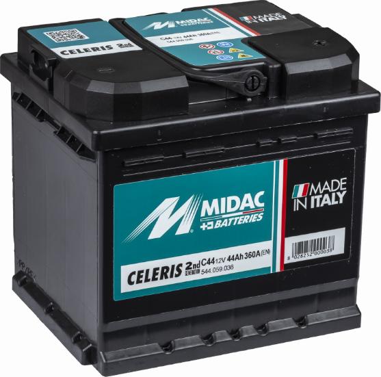 MIDAC C60 - Batterie de démarrage droxauto.com
