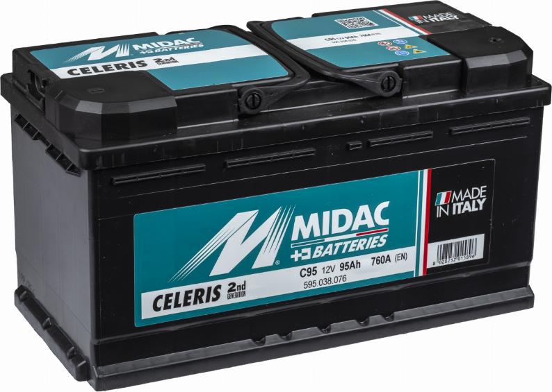 MIDAC C100 - Batterie de démarrage droxauto.com