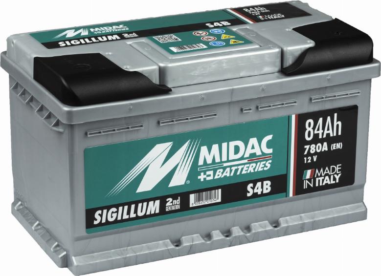 MIDAC S4B - Batterie de démarrage droxauto.com