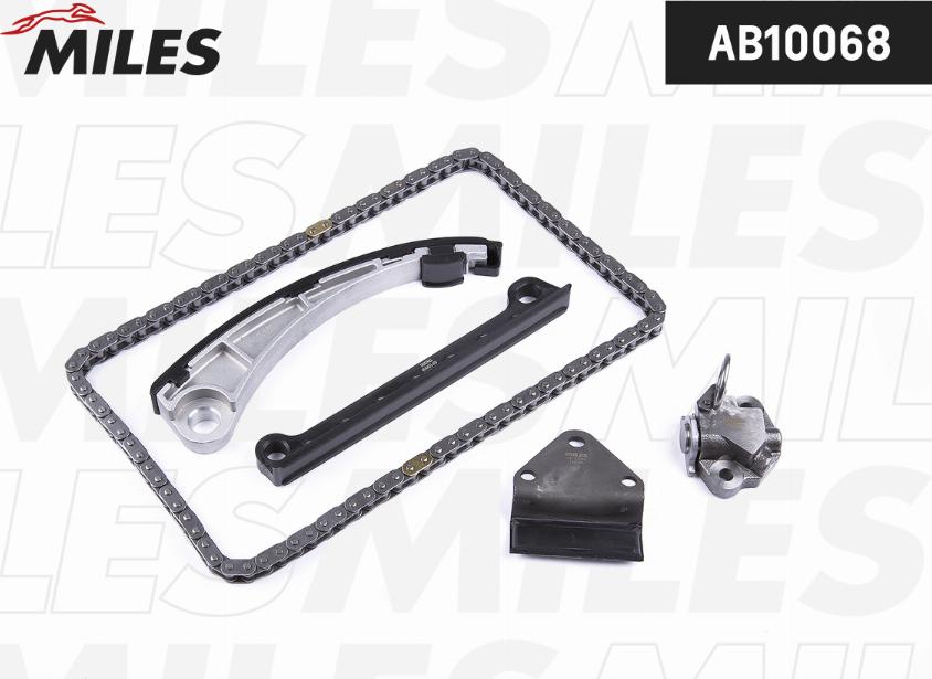 Miles AB10068 - Kit de distribution par chaîne droxauto.com