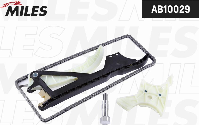 Miles AB10029 - Kit de distribution par chaîne droxauto.com
