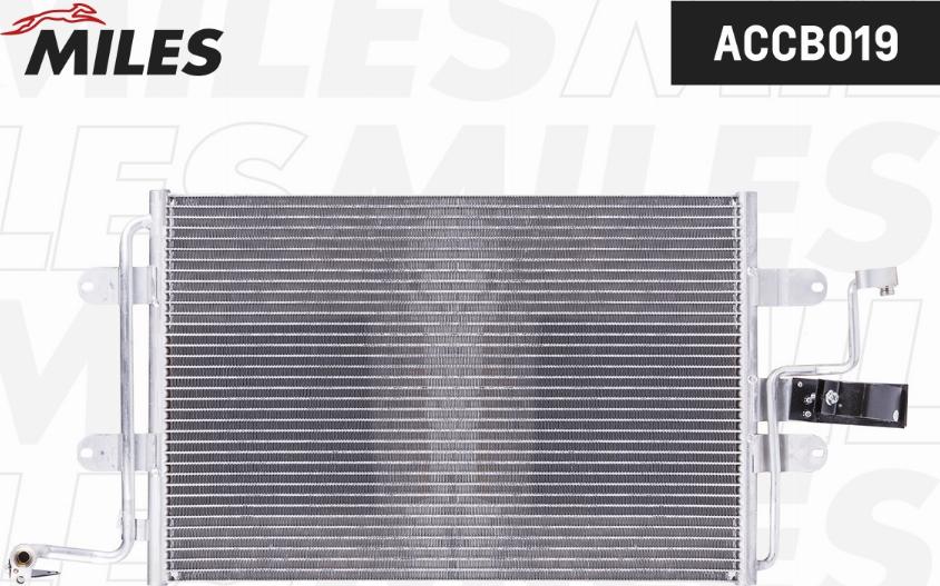 Miles ACCB019 - Condensateur, climatisation droxauto.com