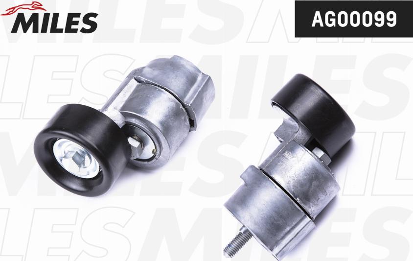 Miles AG00099 - Tendeur de courroie, courroie trapézoïdale à nervures droxauto.com