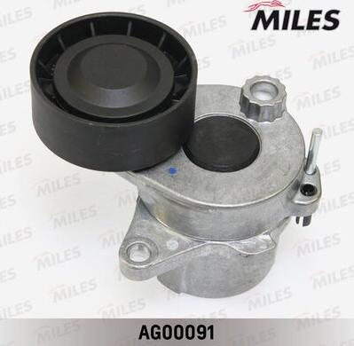 Miles AG00091 - Tendeur de courroie, courroie trapézoïdale à nervures droxauto.com