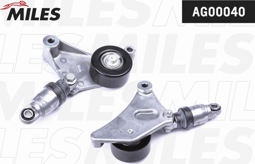 Miles AG00040 - Tendeur de courroie, courroie trapézoïdale à nervures droxauto.com