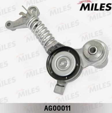 Miles AG00011 - Tendeur de courroie, courroie trapézoïdale à nervures droxauto.com