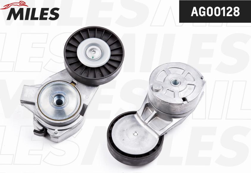 Miles AG00128 - Tendeur de courroie, courroie trapézoïdale à nervures droxauto.com