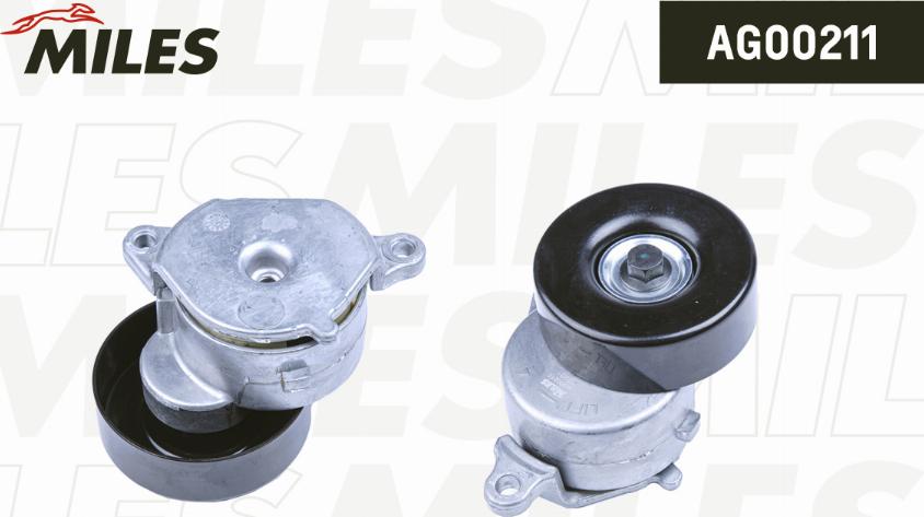 Miles AG00211 - Poulie renvoi / transmission, courroie trapézoïdale à nervures droxauto.com