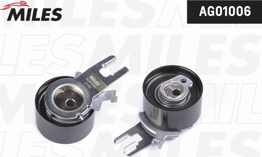 Miles AG01006 - Poulie-tendeur, courroie de distribution droxauto.com